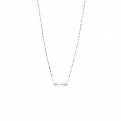 TIFFANY FLEUR DE LIS KEY BAR PENDANT 60012042